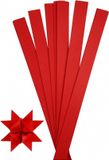 Merkloos Creativ Company B.V. Vlechtpapier Rood 300 stuks