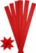 Merkloos Creativ Company B.V. Vlechtpapier Rood 300 stuks