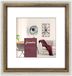 Zep Houten fotolijst Palmi Wit met Passe-Partout voor foto 20x20/30x30 - DN730W
