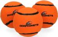 Dog Comets Starlight - Ø6 cm - Hondenspeelgoed - Hondenbal - Stuiterende tennisbal - Drijvend - Oranje - 3 Stuks