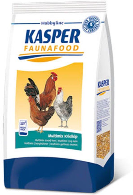 Kasper Fauna Food Hobbyline Multimix Krielkip 3 x 4kg