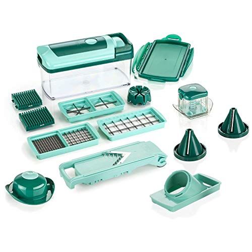 Genius Nicer Dicer Fusion Julietti - 16 delen - allessnijder - incl. snijder