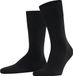 FALKE ClimaWool eenkleurig wol lyocell sokken heren zwart - maat 41-42