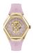 Philipp Plein Watches Philipp Plein $Kull Spikes PWADA0124 Horloge - Siliconen - Roze - Ø 40 mm