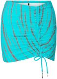 LingaDore Strand Rok Turqoise tye die Gestreept
