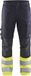 Blåkläder Multinorm werkbroek Inherent met stretch 1787-1512 - Marine/High Vis Geel - Maat 60