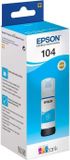 Epson EcoTank 104 inktvulling, cyaan, 7500 pagina's, inkjet, 1 stuk