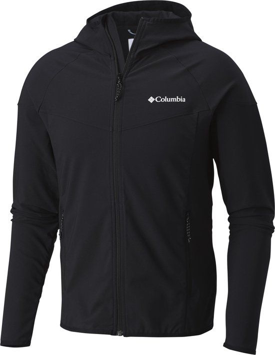 Columbia Heather Canyon Softshell Jas Heren - Zwart - Maat XXL