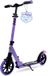 SereneLife Kinderstep - 2-Wiel Kinderstep met Verstelbaar T-Bar Stuur - Aluminium Antislip Dek - Draagbare Opvouwbare Step voor Kinderen, Tieners met Draagriem