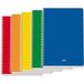 Dohe - Schriften A4+ (5 st.) - Formaat 21,5x31,5 cm, 5 Kleuren: Blauw, Rood, Oranje, Geel en Groen, 80 Geruite Vellen (4x4 mm), Spiraalbinding, Zachte Kartonnen Kaft, Kantoormateriaal