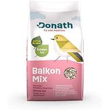 Donath Balkonmix - gepelde mix voor een proper terras - waardevol vogelvoer voor alle seizoenen - geproduceerd in Zuid-Duitsland