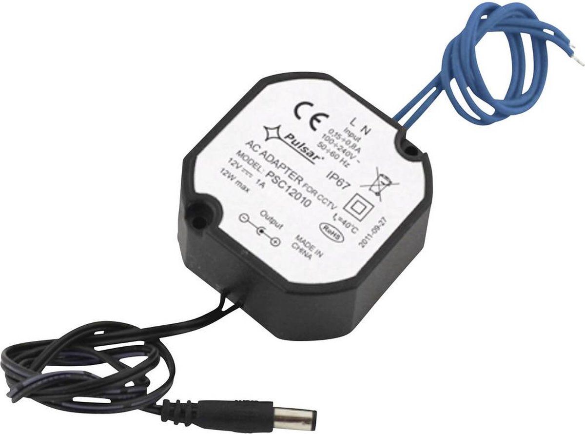 Netvoeding ENT121 PSC12010 - Beveiligingscamera accessoire - Kunststof
