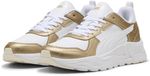 PUMA TRINITY 2 LT Metallic Glam Dames Sneakers - PUMA White-PUMA Gold