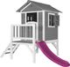 AXI Beach Lodge XL Speelhuis Grijs met Paarse Glijbaan