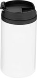 Merkloos / Sans marque Inspirion Gmbh Thermosbeker Koffie To Go - metallic wit - 290 ml