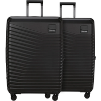 Samsonite Intuo Expandable Spinner 75cm Duo Pack Black