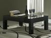 ROMEO Table basse rectangulaire noir laqué