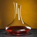 Unyqoos® Élégante carafe en verre pour vin rouge avec cristal sans plomb et aérateur