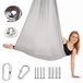 Merkloos Solidchoice - Premium Aerial Yogahanddoek voor Yoga en Therapie