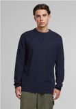 Urban Classics Rib Basic Sweater/trui Donkerblauw S