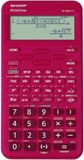 Sharp EL-W531 TL RD - schoolrekenmachine - roze