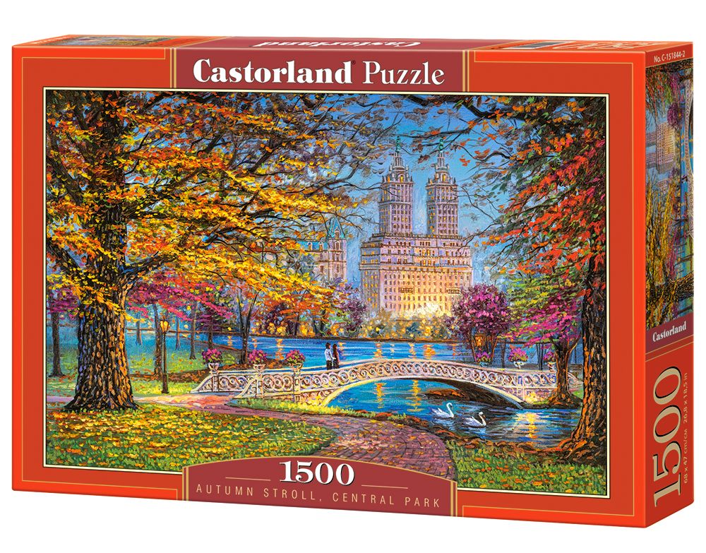 Castorland Autumn Stroll, Central Park - Puzzel - 1500 stukjes