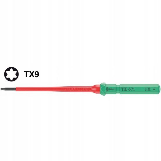 Kraftform Wera VDE Torx TX9x157mm Wisselbit