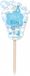 Folat Cocktailprikkers geboorte jongen - 24x stuks - blauw - 8,5 cm