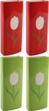 Svenska Living Radiatorbak luchtbevochtiger/waterverdamper - 4 st - 20 x 8 cm - porselein