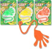 Toys Amsterdam Mega Plakhand - Sticky hand speelgoed voor vlakke ondergronden - Uitdeelcadeau