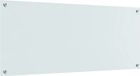 vidaXL Keukenachterwand Wit 120 x 50 cm Gehard Glas