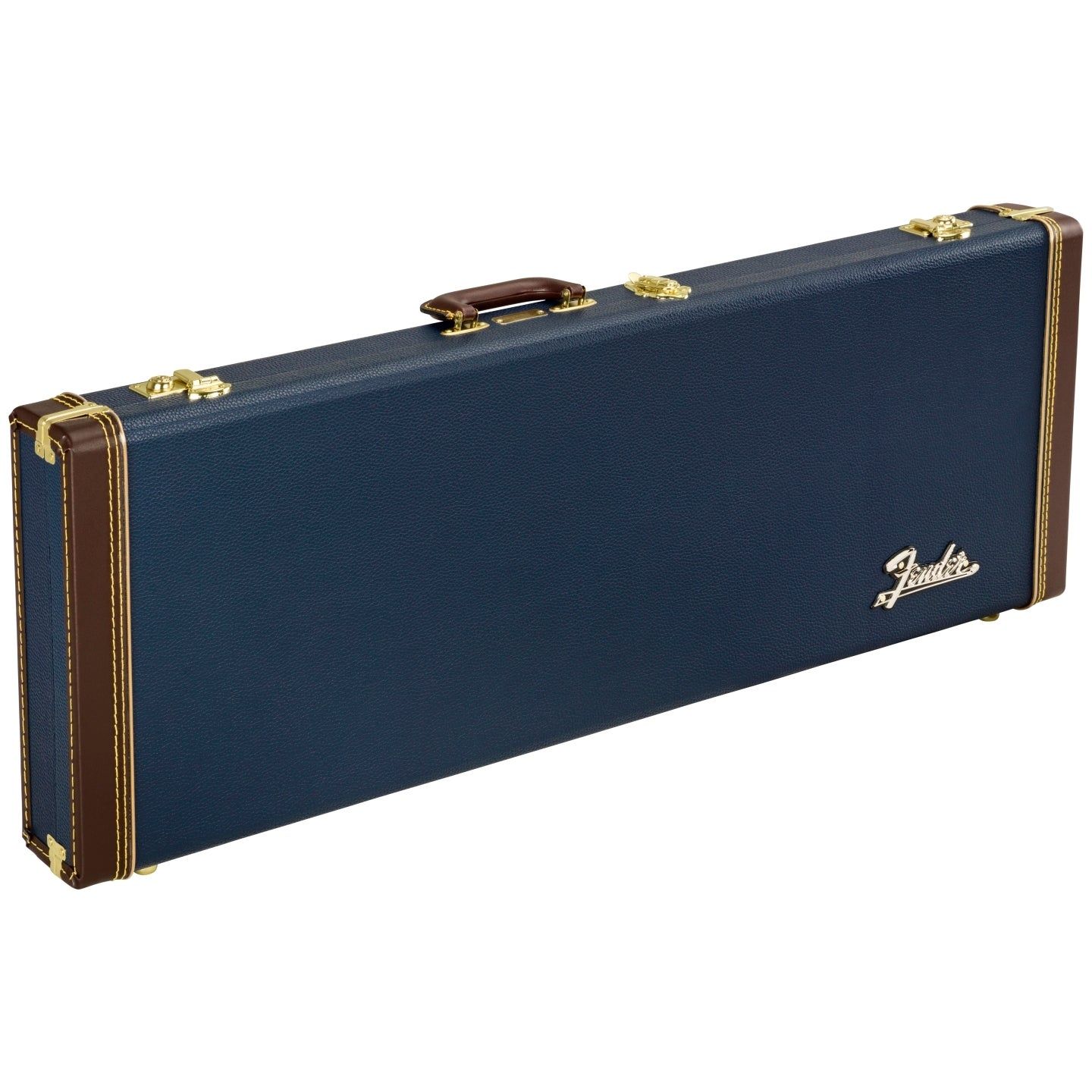 Fender Classic Series Wood Case for Strat and Tele - Navy Blue