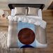 Auping Mono motion Dekbedovertrek - Tweepersoons 260 x 220 cm - Biologisch katoen - Bruin
