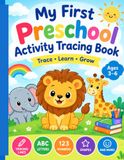 My First Preschool Activity & Tracing Book