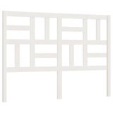 vidaXL Hoofdeind & Voeteind Wit Grenenhout 166x4x104 cm