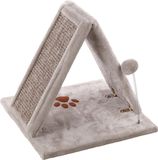 Flamingo Greta - Krabplank Katten - Krabplank Greta Grijs Driehoek 40x40x38cm