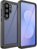 Selected by GSMpunt.nl SBG Waterdicht Hoesje geschikt voor Samsung Galaxy S26 Ultra - Compatibel met MagSafe / Qi2 - Outdoor Case - Onderwater tot twee meter - IP68-gecertificeerd - Transparant/Zwart