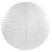 Merkloos Luxe bol lampion wit 35 cm