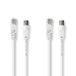 Nedis Coax Kabel - RG-58 - IEC Male/Female - 5m - Wit