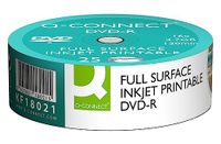 Q Connect 16 x 4.7 GB Inkjet Printable DVD-R Disc (Pack van 25)