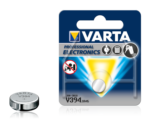 Varta 00394101401 - Huishoudelijke batterij - 1.55 volt - 56 mAh - Metallic