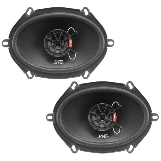 VIBE SLICK57-V7 - Luidsprekerset 2-weg - 5" x 7" - 80 Watt RMS