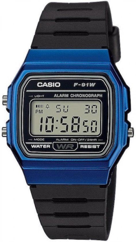 Casio F-91WM-2A Unisex Horloge - 34 mm - Multi