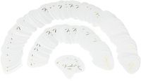 Fender 098-0351-180 351 Shape Classic Picks, Dun, Wit, 144 Count