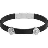 GUESS Pulsera JUMB03013JWSTT-U Lion King hombre, klein, roestvrij staal, geen edelsteen, small, Roestvrij staal, Geen edelsteen