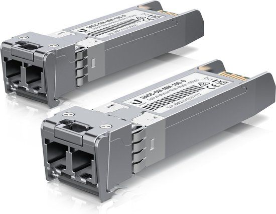 Ubiquiti UACC-OM-MM-10G-D-20 netwerk transceiver module Vezel-optiek 10000 Mbit/s SFP 850 nm (20 stuks)