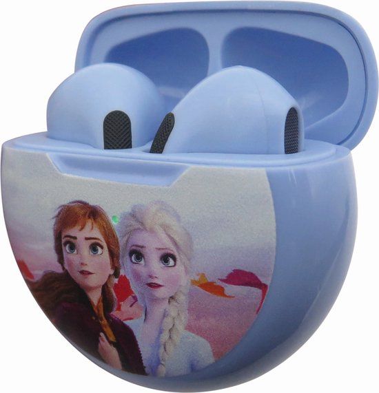 Lexibook Frozen Bluetooth oordopjes met oplaad-opbergcase Blauw