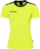 Kempa Emotion 27 Sportshirt Dames Fluo Geel/Marine