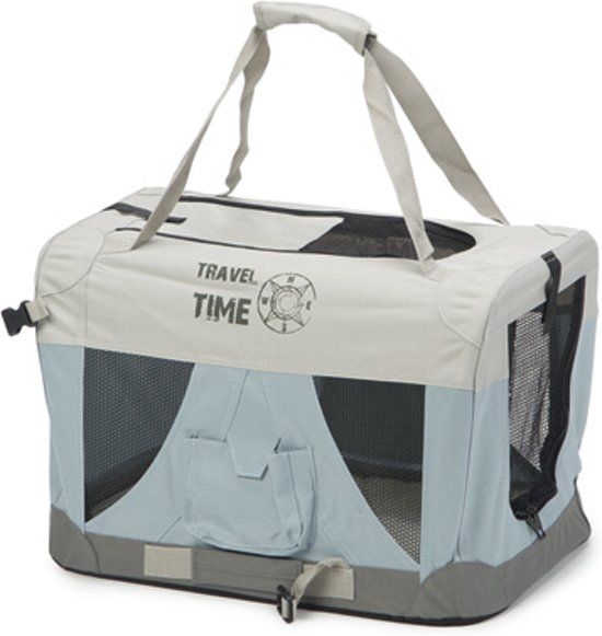 Beeztees Travel Time - Hondenbench - Nylon - 49x34x35 cm