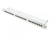 Alcasa GC-N0138 Patch Panel 1U 24-Port Cat6 Gigabit Ethernet RJ45 Grey